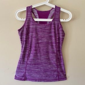 Purple Athletic Tank Top